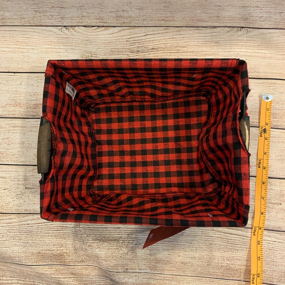 Rae Dunn 2 Christmas Holiday Storage Basket Set - Picture 3 of 5
